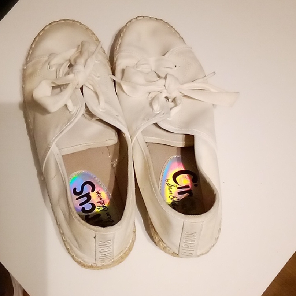 Circus by Sam Edelman Cream Espadrilles